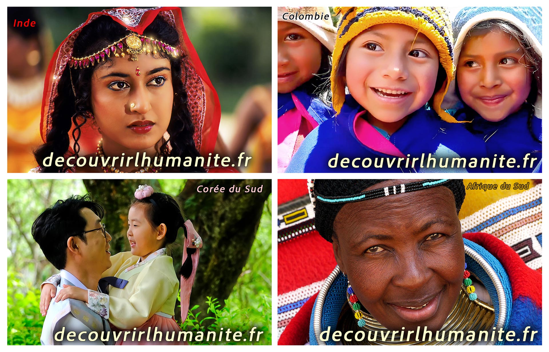 Découvrir l'Humanité - Cartes de visite  