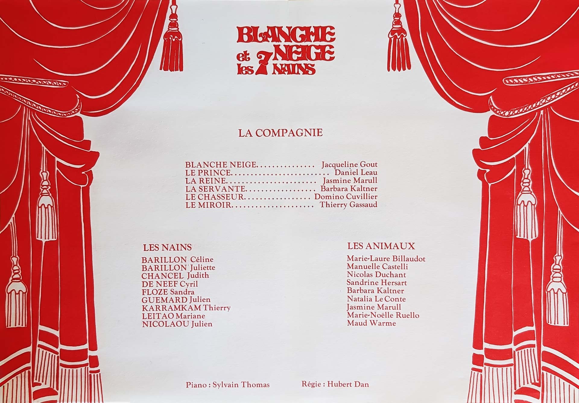Blanche-Neige - Comédie musicale  