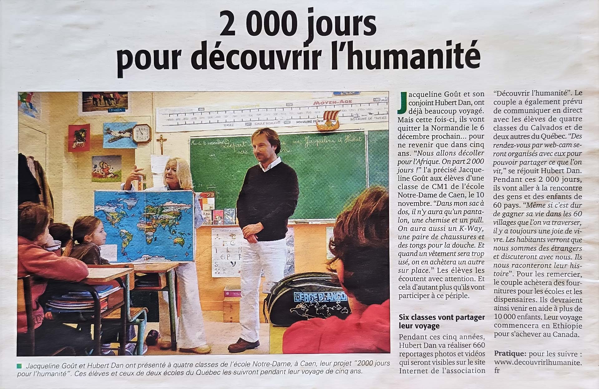 Découvrir l'Humanité - Journal 