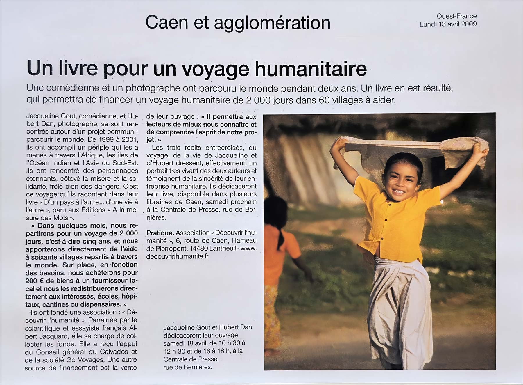 Découvrir l'Humanité - Journal 