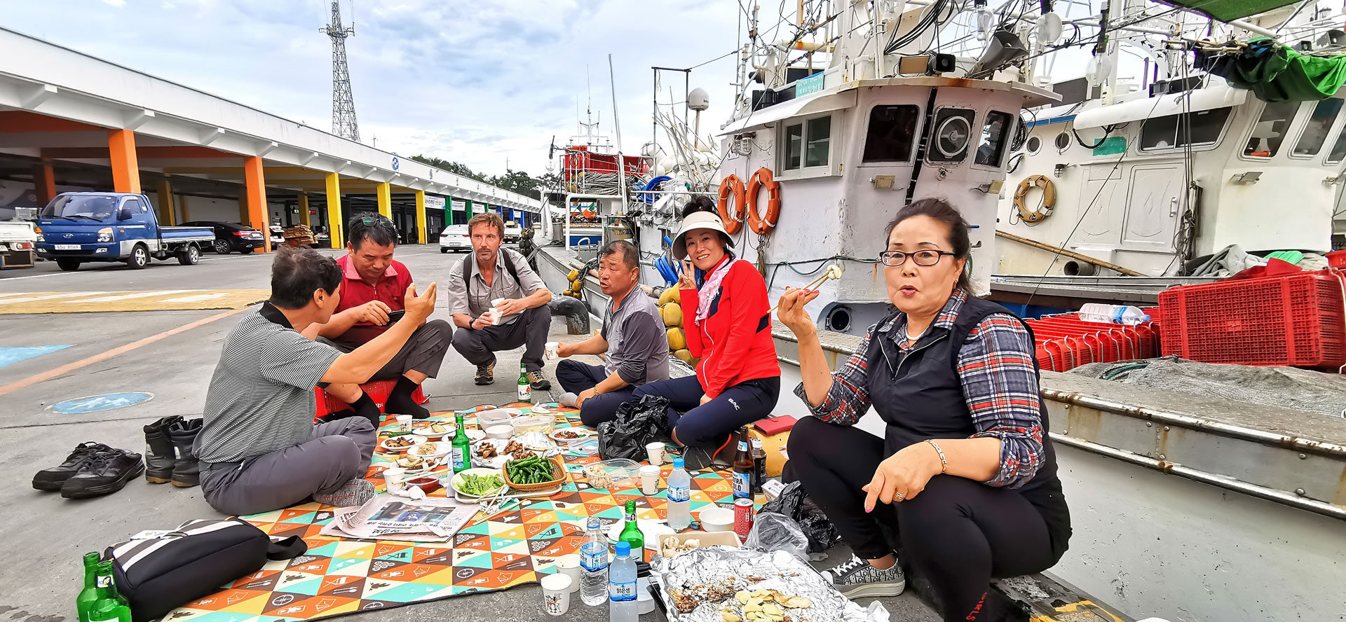 Corée du Sud - Ulsan, port de Seuldo  