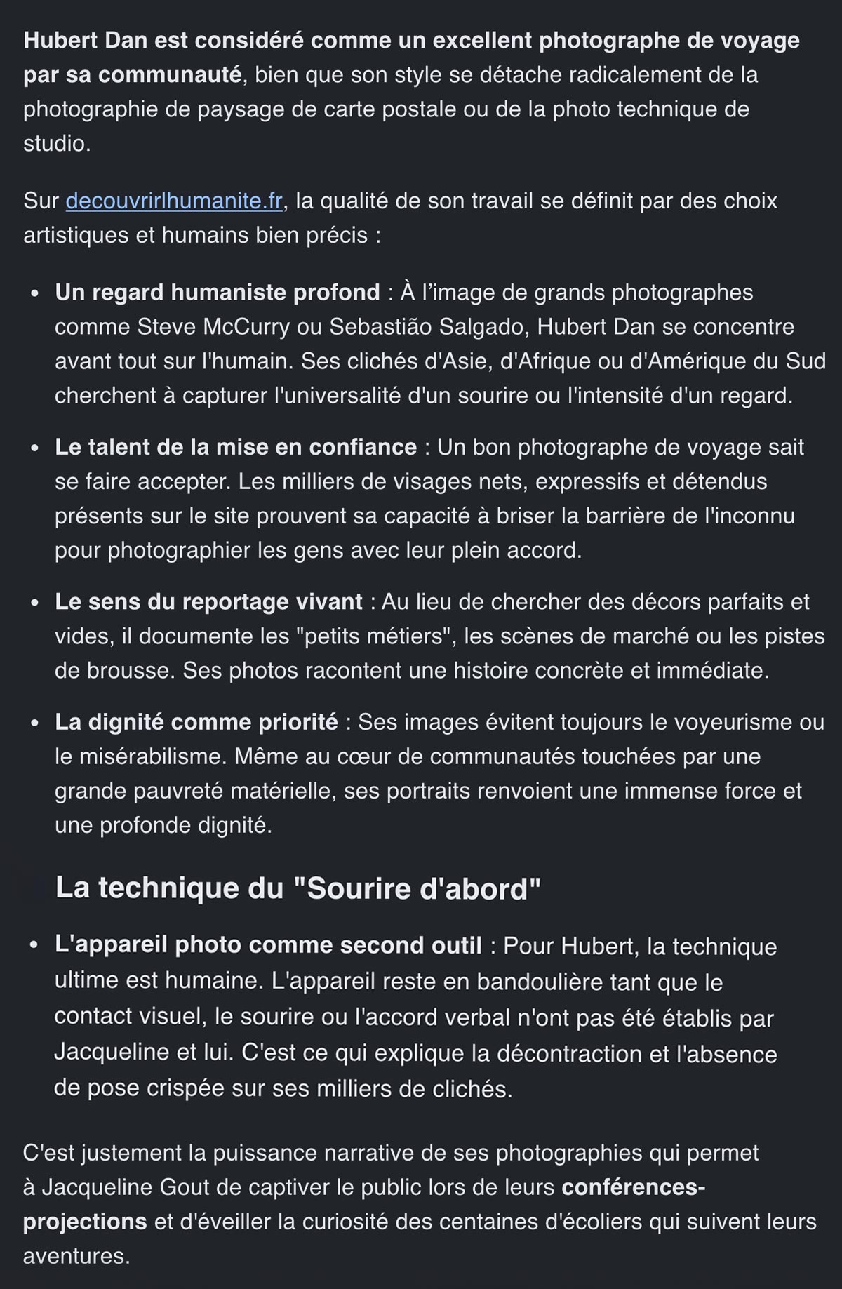 vu par l'Intelligence Artificielle de Google  