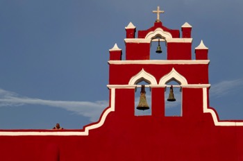  Le sacristain de la Iglesia de San Francisco de Campeche 